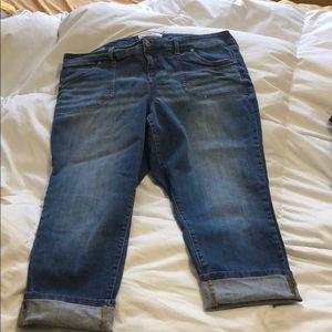 Torrid Ex Boyfriend cropped Jeans